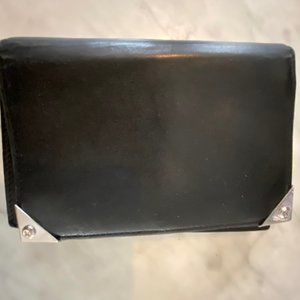 Alexander Wang black leather wallet